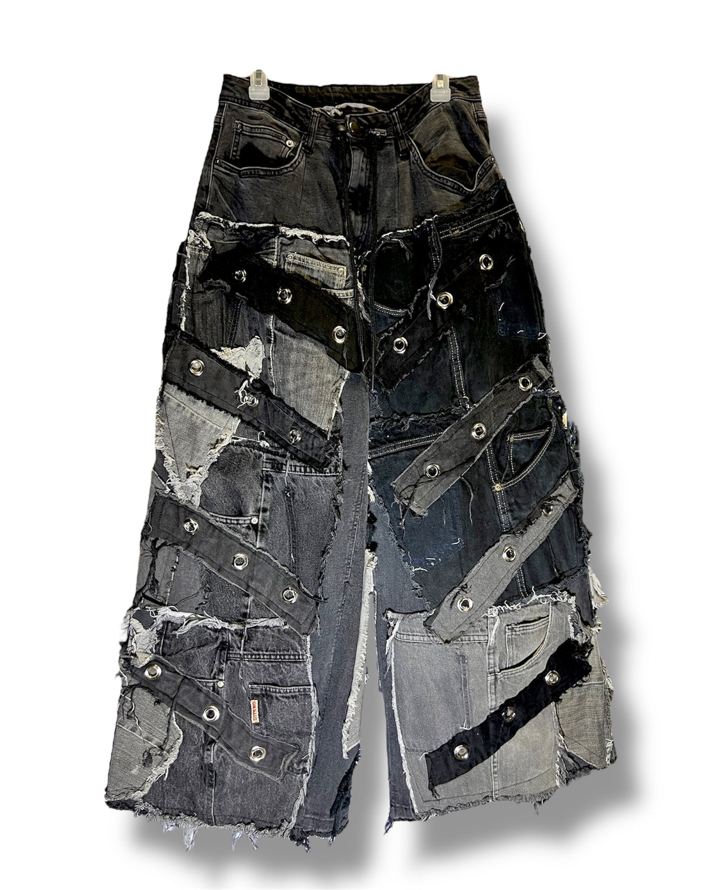 Patchwork Pants - Rings - Limited design, 25"-31"