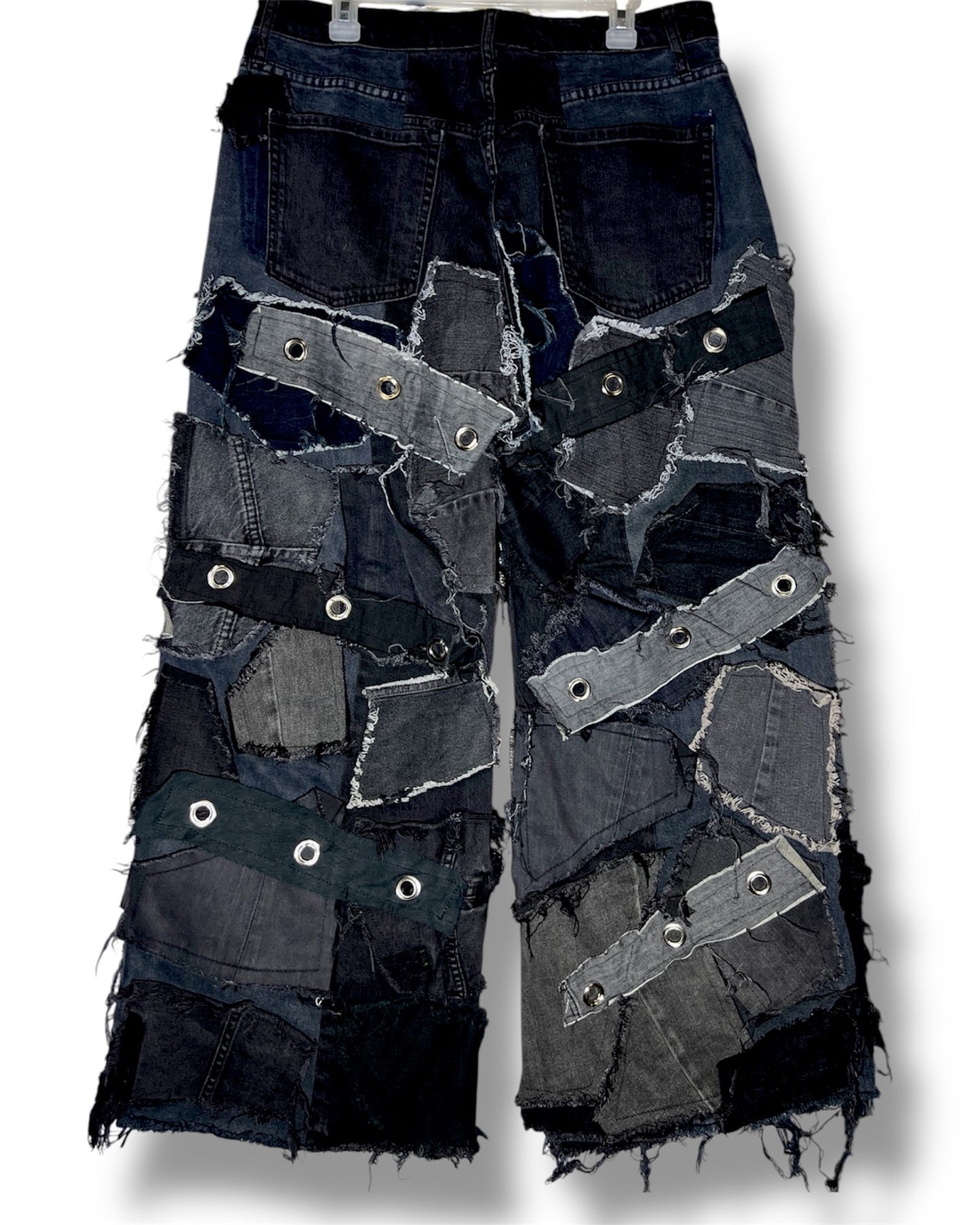 Patchwork Pants - Rings - Limited design, 27"-34"