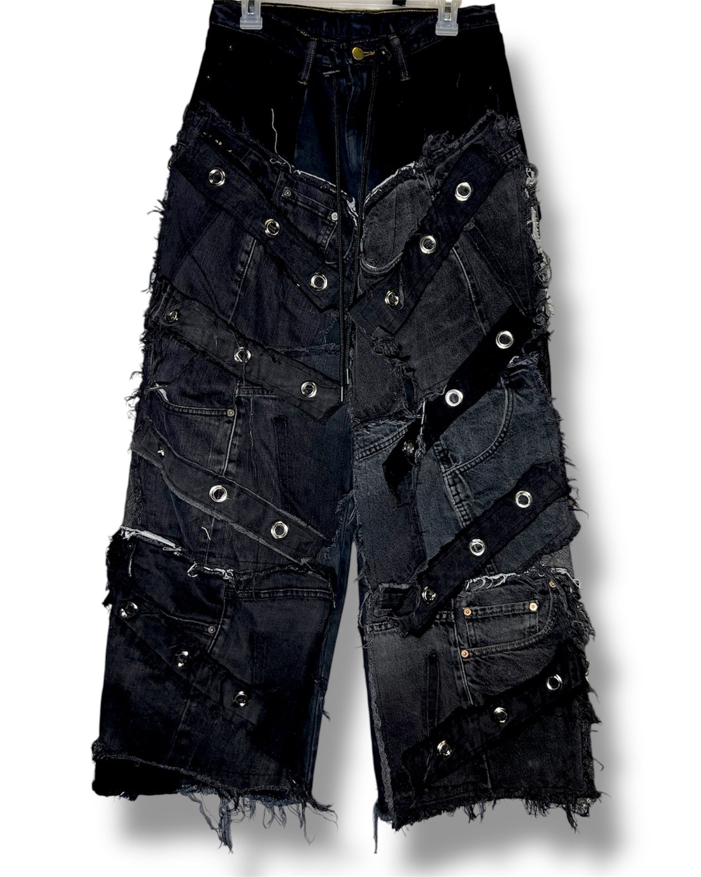 Patchwork Pants - Rings - Limited design, 26"-30"