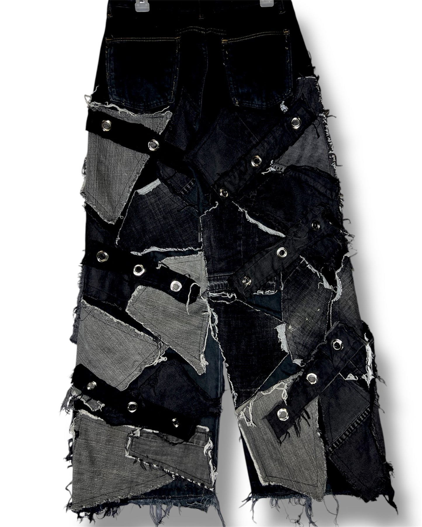 Patchwork Pants - Rings - Limited design, 26"-30"