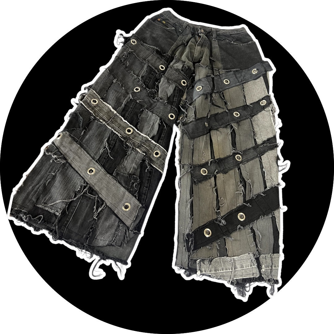 Patchwork Pants - Rings design, 24"-30"