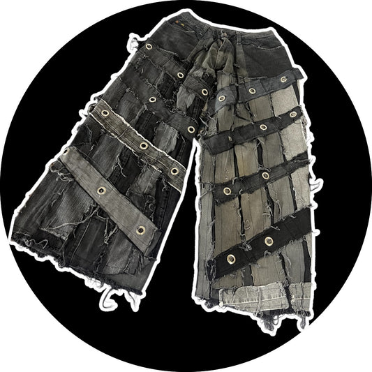 Patchwork Pants - Rings design, 24"-30"